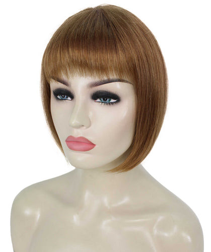 Medium Auburn with Light Aurburn Tips bob wigs for women