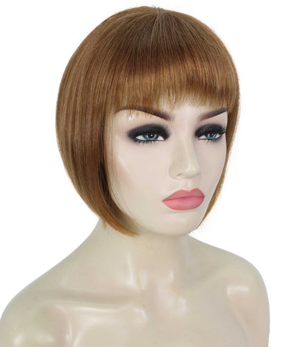 Medium Auburn with Light Aurburn Tips bob wigs for women