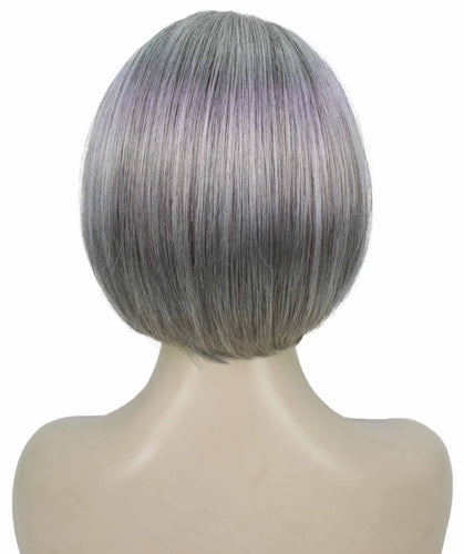 Salt & Pepper Grey bob wigs for women