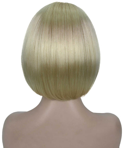 Platinum Blonde bob wigs for women