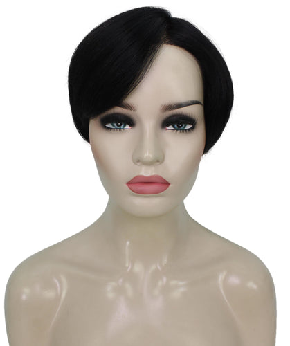 Black Pixie Hair Wig