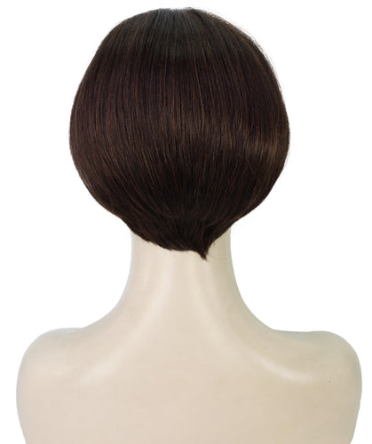 Chestnut Brown Pixie Hair Wig