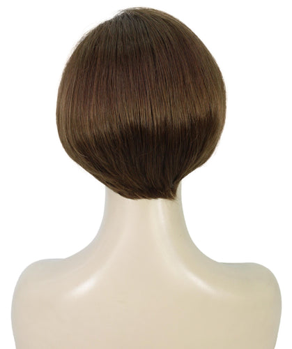  Light Brown Pixie Hair Wig