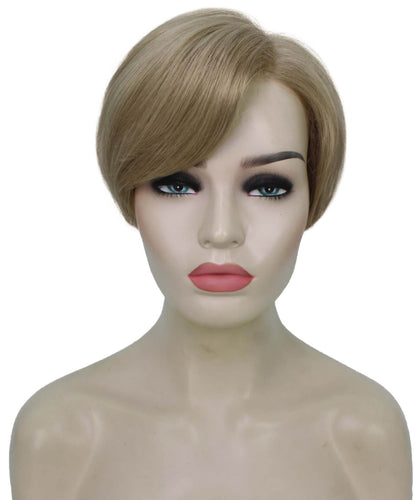 Honey Blonde Pixie Hair Wig