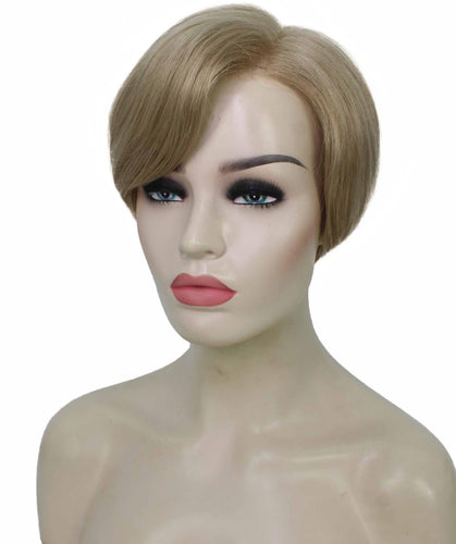 Honey Blonde Pixie Hair Wig