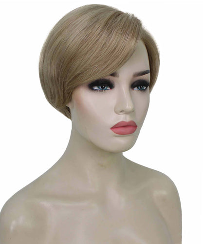 Honey Blonde Pixie Hair Wig