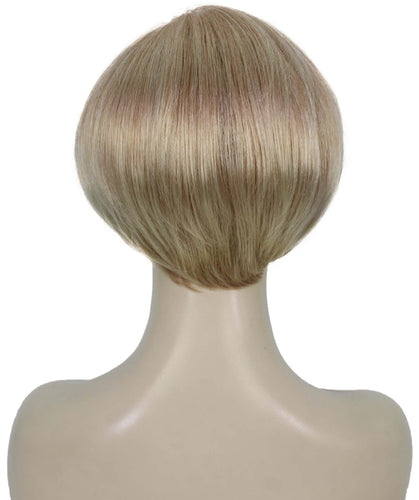 Golden Blonde with 613 Plantinum Tips Pixie Hair Wig