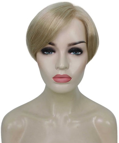 Light Blonde Pixie Hair Wig