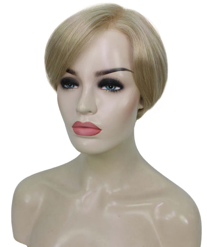 Light Blonde Pixie Hair Wig