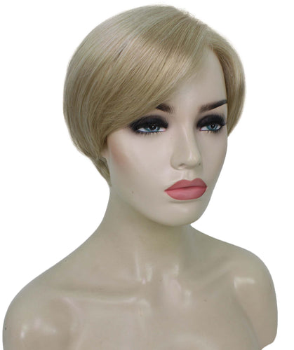 Light Blonde Pixie Hair Wig