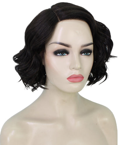 Off Black monofilament lace front wigs