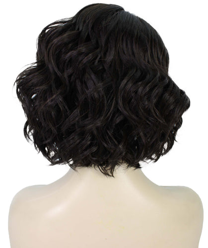 Off Black monofilament lace front wigs