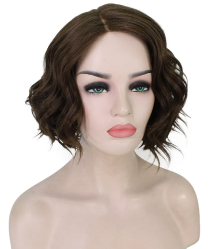 Dark Brown monofilament lace front wigs