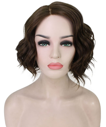 Dark Brown monofilament lace front wigs