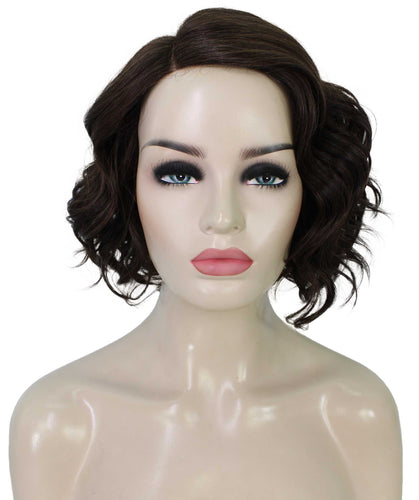 Chestnut Brown monofilament lace front wigs