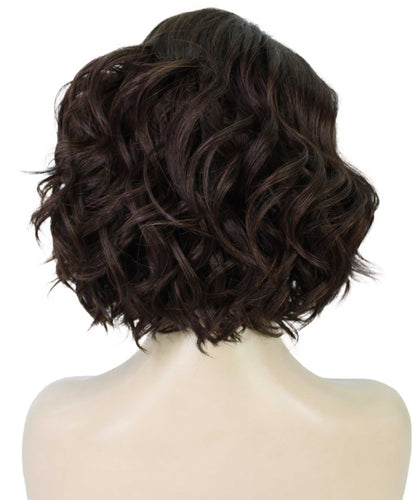 Chestnut Brown monofilament lace front wigs