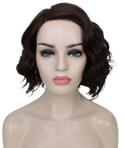 Chocolate Brown monofilament lace front wigs