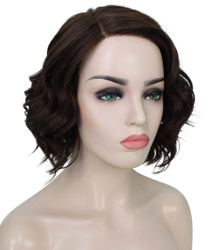 Chocolate Brown monofilament lace front wigs