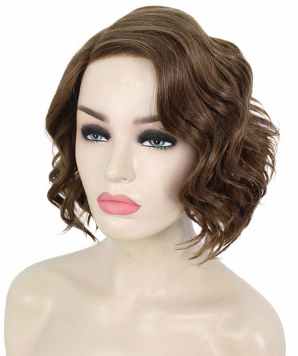 Light Brown monofilament lace front wigs