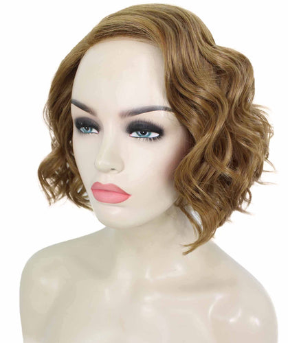 Dark Golden Blonde monofilament lace front wigs