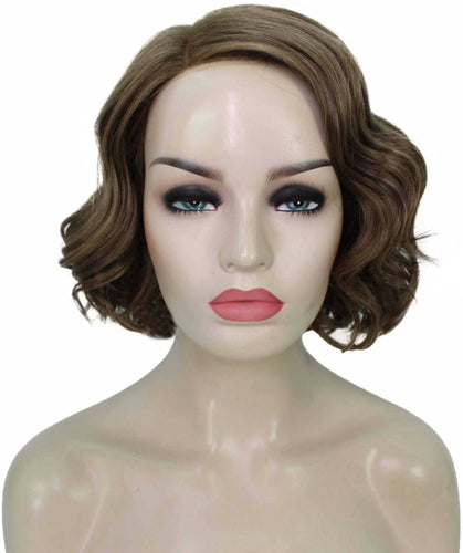 Ash Light Brown monofilament lace front wigs