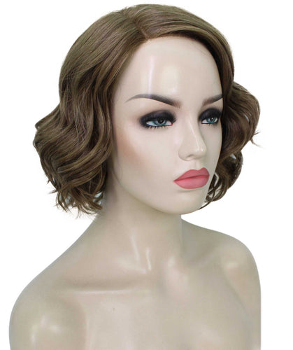 Ash Light Brown monofilament lace front wigs