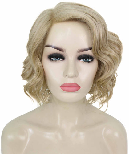 Honey Blonde monofilament lace front wigs