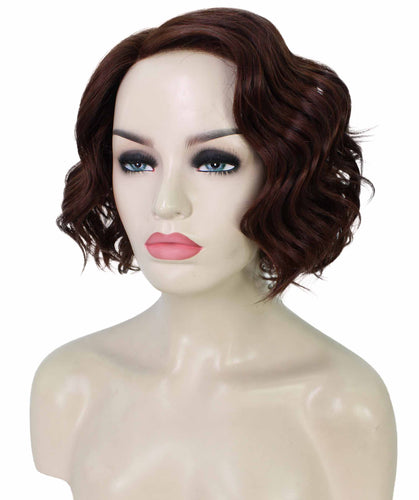 Dark Auburn monofilament lace front wigs