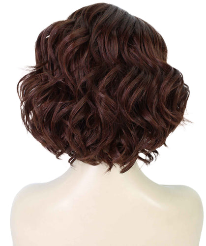 Dark Auburn monofilament lace front wigs