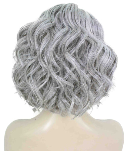 Salt & Pepper Grey monofilament lace front wigs