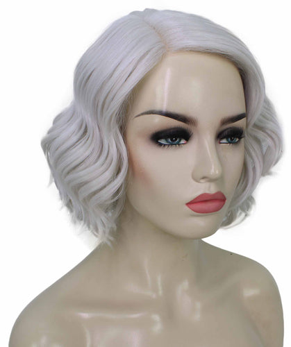 Silver Grey monofilament lace front wigs