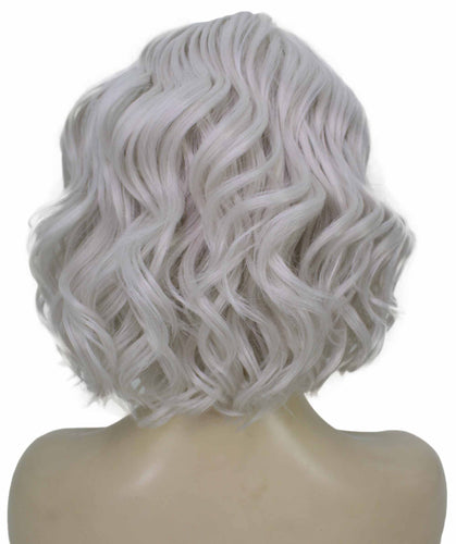 Silver Grey monofilament lace front wigs