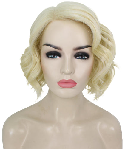 Platinum Blonde monofilament lace front wigs