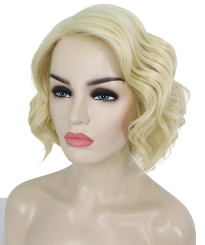 Platinum Blonde monofilament lace front wigs