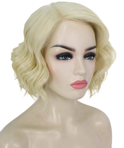 Platinum Blonde monofilament lace front wigs