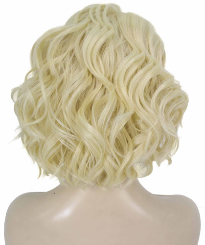 Platinum Blonde monofilament lace front wigs