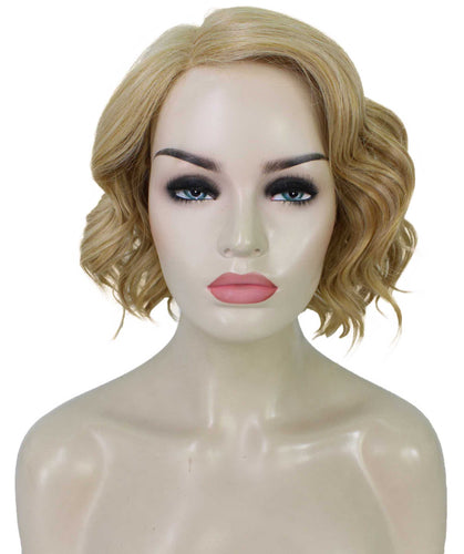 Strawberry Blonde monofilament lace front wigs