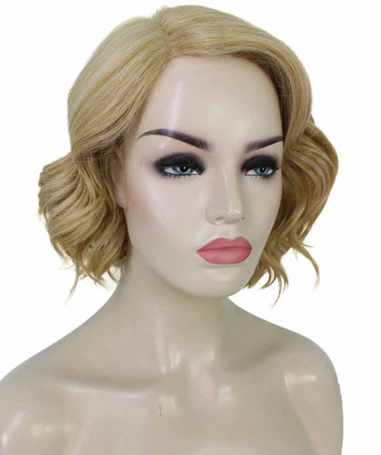 Strawberry Blonde monofilament lace front wigs