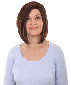 side part frontal wig straight