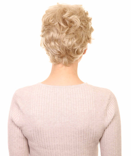 Light Blonde short pixie wigs