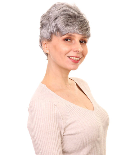 pixie cut wig with bangs