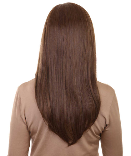 Light Brown swiss lace front wig