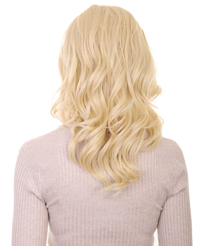 synthetic swiss lace front wigs