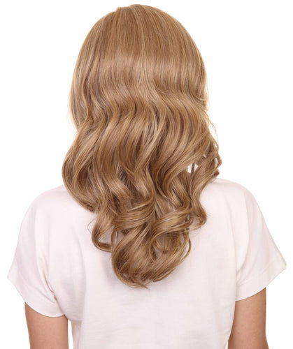 Ash Blonde synthetic swiss lace front wigs
